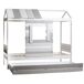 Cama 90x190cm modelo CABANA blanca y gris Cama 90x190cm modelo CABANA blanca y gris Blanco/ Gris