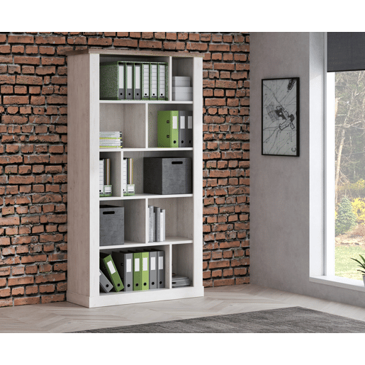 Estante 10 nichos com textura 3D VERONA