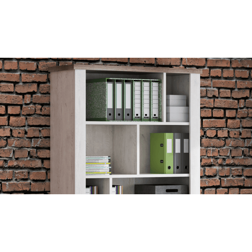 Estante 10 nichos com textura 3D VERONA