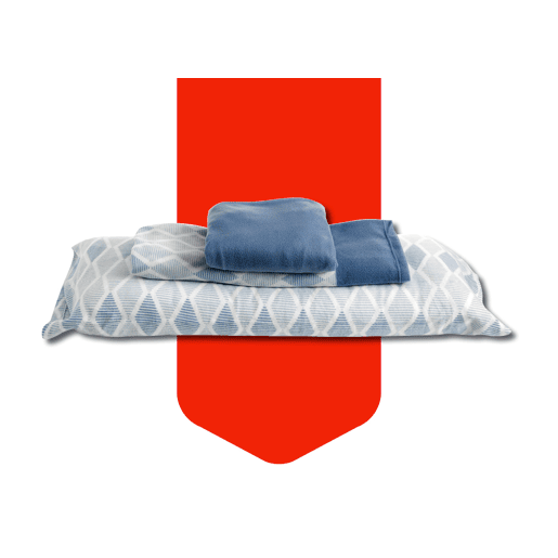 Jogo de lençóis PIRINEO II cama de 150cm sortido