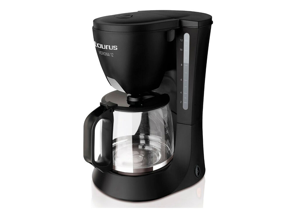 Cafetera de goteo 12 tazas taurus verona 12