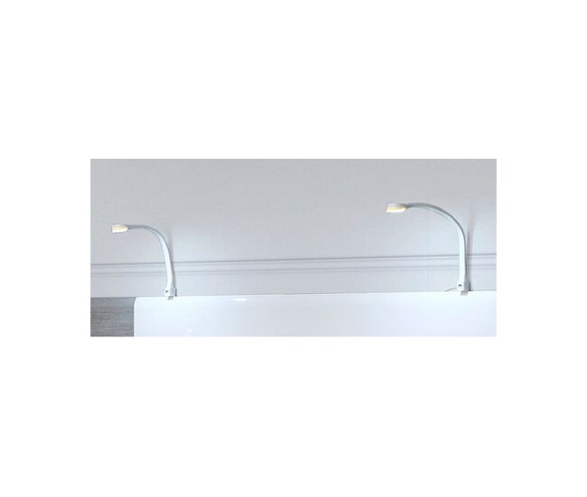 Set luces de lectura led para cabecero tizziano 5.0 - conforama