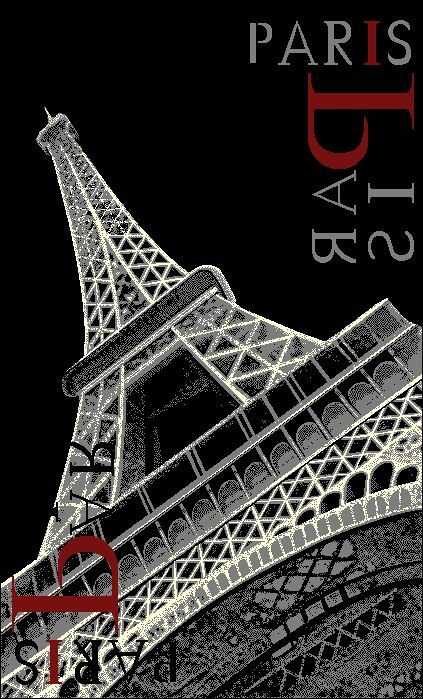 Alfombra polipropileno CITY EIFFEL 120x170cm