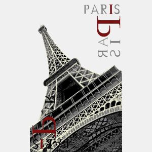 Tapete de polipropileno CITY EIFFEL 120x170cm