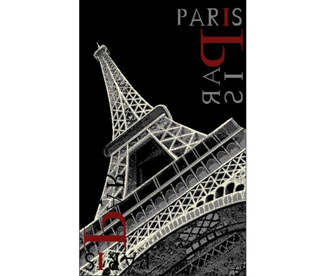 Alfombra polipropileno city eiffel 120x170cm