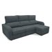 Chaise longue convertible en cama tela APRIL Chaise longue convertible en cama tela APRIL Gris