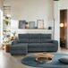 Chaise longue convertible en cama tela APRIL Chaise longue convertible en cama tela APRIL Gris