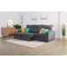 Chaise longue convertible en cama tela APRIL Chaise longue convertible en cama tela APRIL Gris