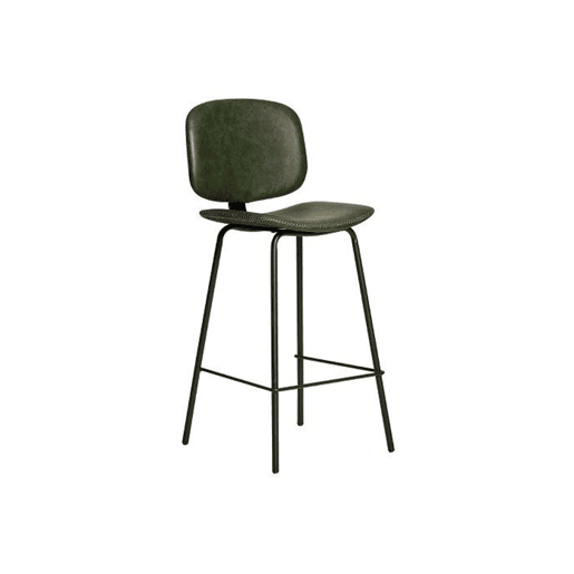 Banco alto DECO fixo PU cor verde