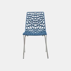 Cadeira de cozinha DONNA cor azul