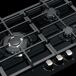Placa cristal gas CATA LCI 6021BK 3 zonas 59cm negro Placa cristal gas CATA LCI 6021BK 3 zonas 59cm negro Negro
