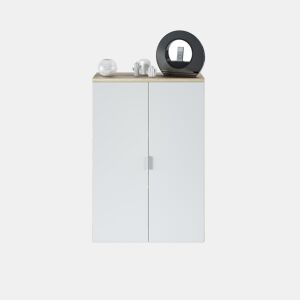 Estante ODIN com 2 portas na cor branca