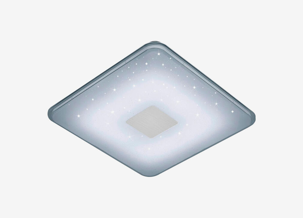 Plafón SAMURAI LED 21,5w 42cm blanco efecto estrella