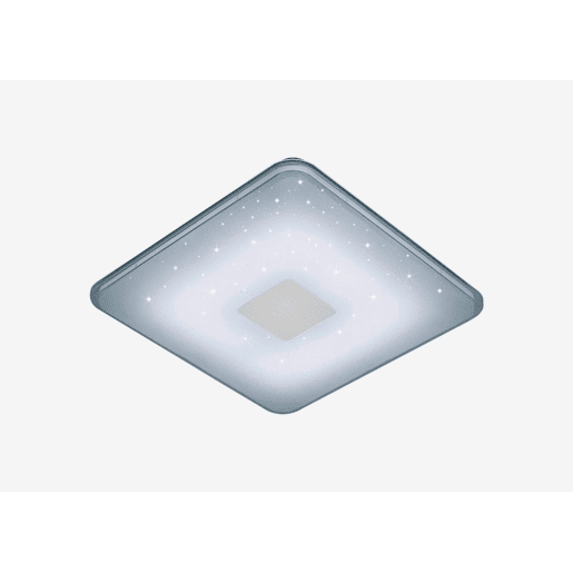 Plafon SAMURAI LED 21,5w 42cm branco efeito estrela Plafon SAMURAI LED 21,5w 42cm branco efeito estrela