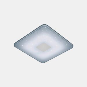 Plafon SAMURAI LED 21,5w 42cm branco efeito estrela