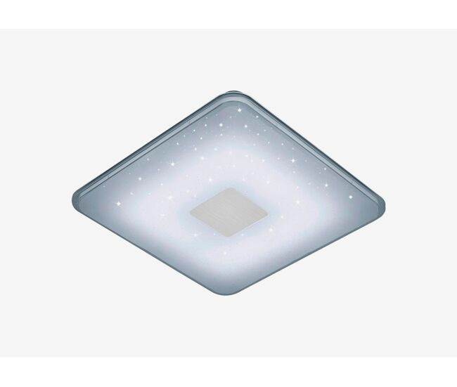 Plafón samurai led 21,5w 42cm blanco efecto estrella