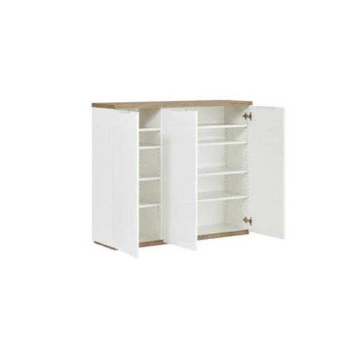 Sapateira com 3 portas e 4 prateleiras MUNDI Sapateira com 3 portas e 4 prateleiras MUNDI