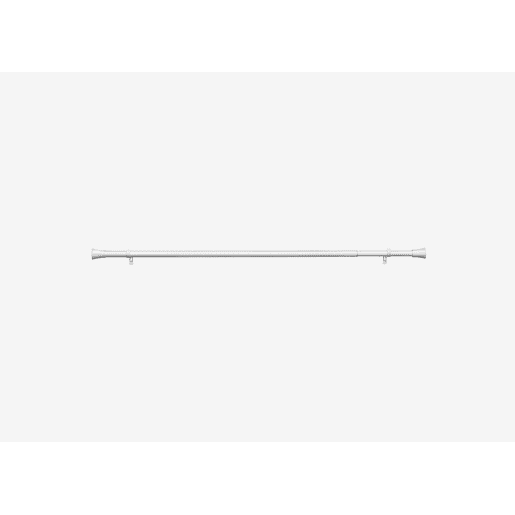 Varão de cortina extensível BELL branca 120-210cm