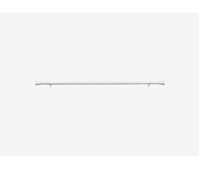 Barra cortina extensible bell blanca 120-210cm