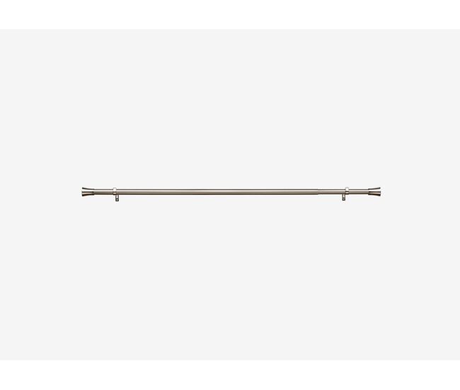 Barra cortina extensible bell inox mate 120-210cm
