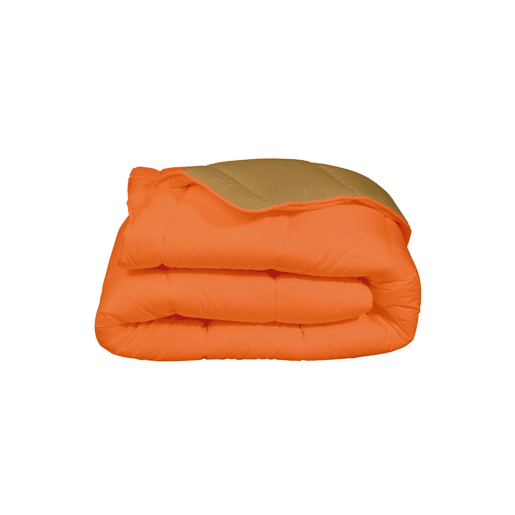 Recheio nórdico BICOLOR para cama de 135cm laranja