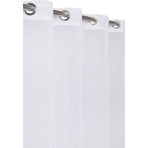 Cortina DORI 140x260cm cor branca