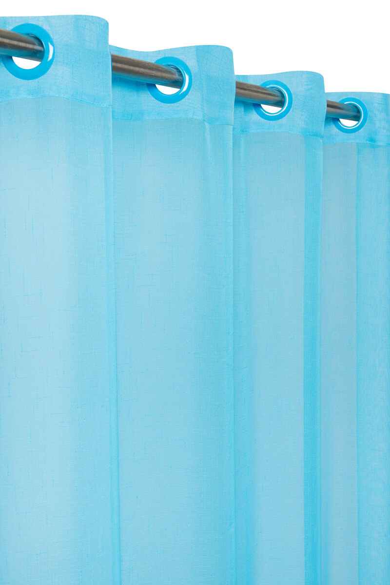 Visillo leticia 140x260cm color azul
