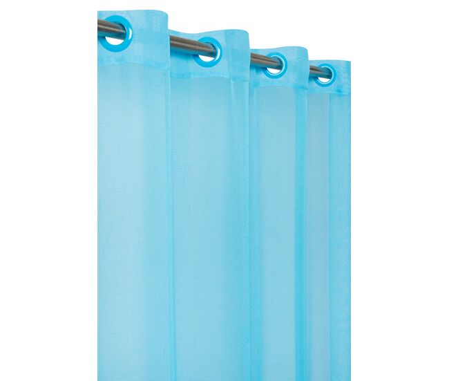 Visillo leticia 140x260cm color azul
