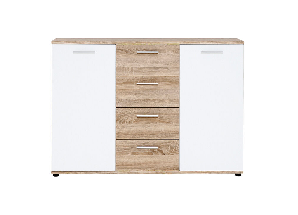 Aparador con 2 puertas y 4 cajones IBIZA