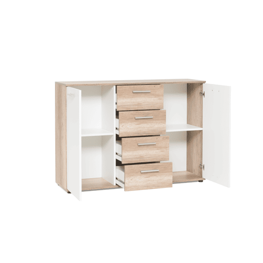 Aparador com 2 portas e 4 gavetas IBIZA