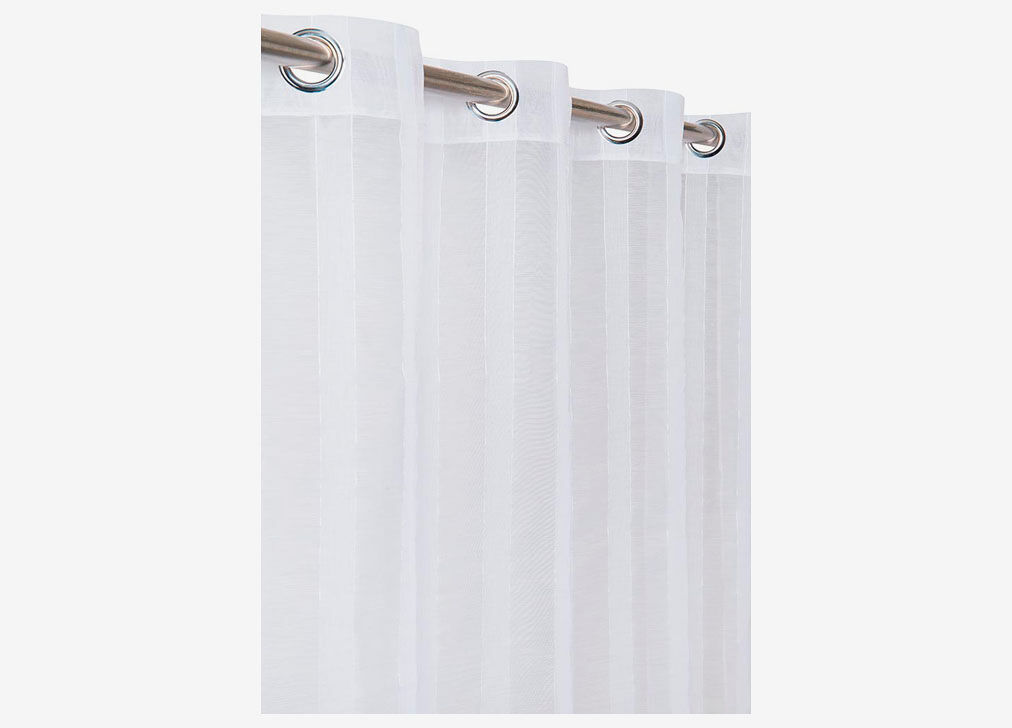 Cortina evora 140x260cm color blanco