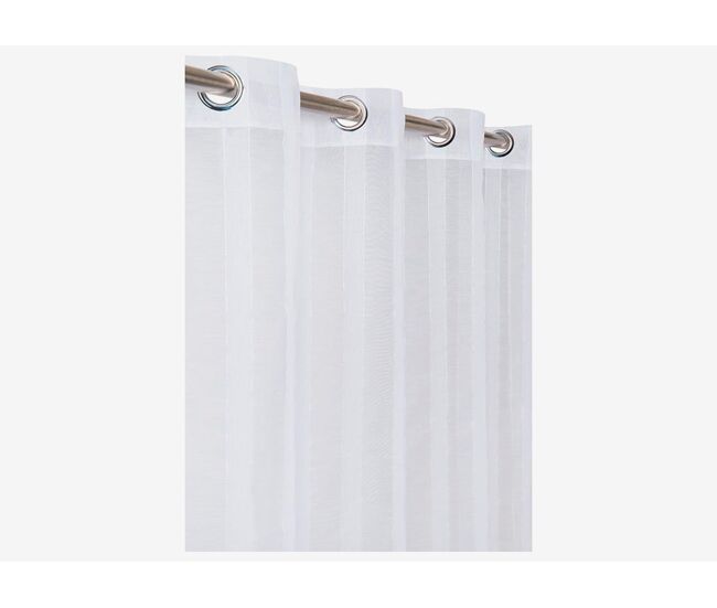 Cortina evora 140x260cm color blanco