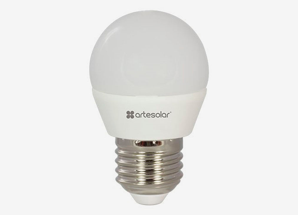 Bombilla ESFÉRICA led 6w E27 cálida