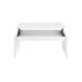 Mesa de centro blanca elevable LUCY Mesa de centro blanca elevable LUCY Blanco Brillo