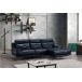 Chaise longue de piel HAWAI Chaise longue de piel HAWAI Azul Marino