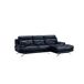 Chaise longue de piel HAWAI Chaise longue de piel HAWAI Azul Marino