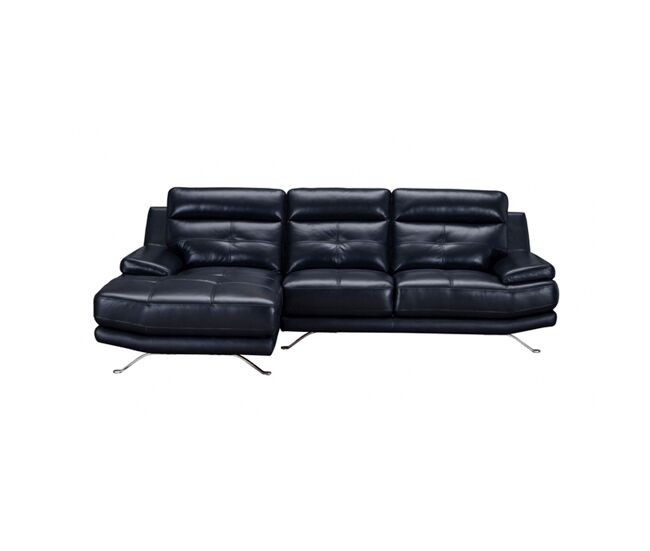 Chaise longue de piel HAWAI