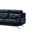 Chaise longue de piel HAWAI Chaise longue de piel HAWAI Azul Marino