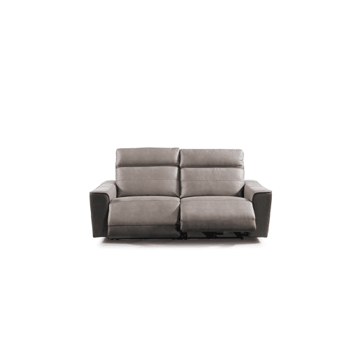 Sofá relax eléctrico 3 lugares MOON cinza Sofá relax eléctrico 3 lugares MOON cinza