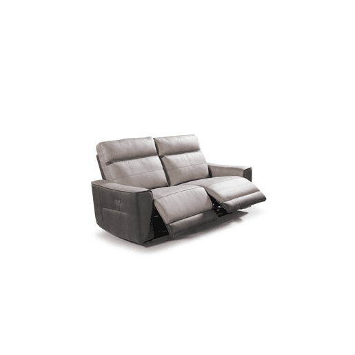 Sofá relax eléctrico 3 lugares MOON cinza Sofá relax eléctrico 3 lugares MOON cinza