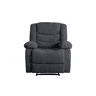Poltrona CHEF2 relax em tecido de cor antracite