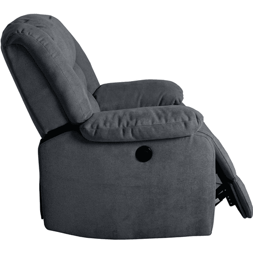 Poltrona CHEF2 relax em tecido de cor antracite