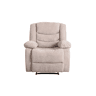 Poltrona CHEF2 relax em tecido de cor vison