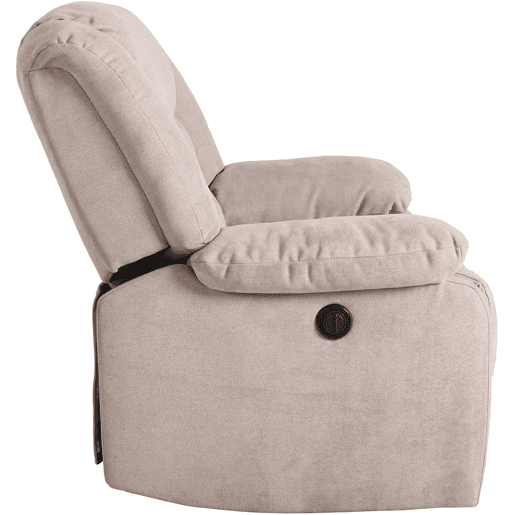 Poltrona CHEF2 relax em tecido de cor vison