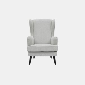 Poltrona decorativa cor bege WENDY
