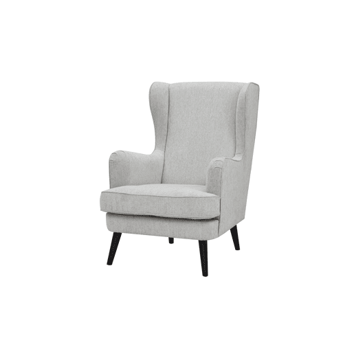 Poltrona decorativa cor bege WENDY Poltrona decorativa cor bege WENDY