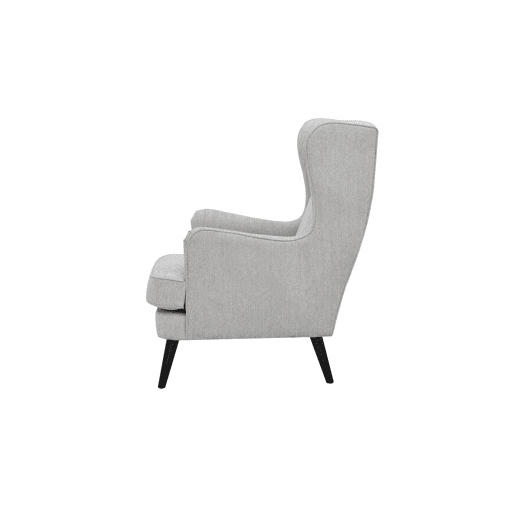Poltrona decorativa cor bege WENDY Poltrona decorativa cor bege WENDY