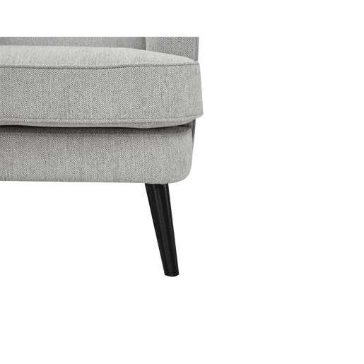 Poltrona decorativa cor bege WENDY Poltrona decorativa cor bege WENDY