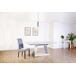Silla de comedor de tela VERONA Silla de comedor de tela VERONA Gris Claro
