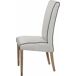 Silla de comedor de tela VERONA Silla de comedor de tela VERONA Gris Claro